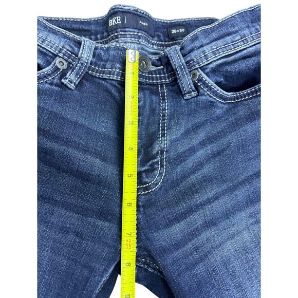 BKE Aiden Men’s 28x30 Bootcut Jeans Medium Wash Stretch Denim Classic Western - Picture 6 of 8